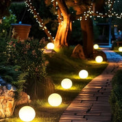 Spherical Outdoor Garden Light Modern LED Globe Lighting Decor - Image 5