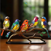 Stained Glass Figurine Home Decor and Window Display - Image 1