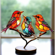 Stained Glass Figurine Home Decor and Window Display - Image 3