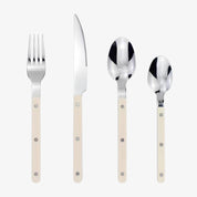 Stainless Steel Cutlery Set Engraved Design 24 Pieces - Image 8