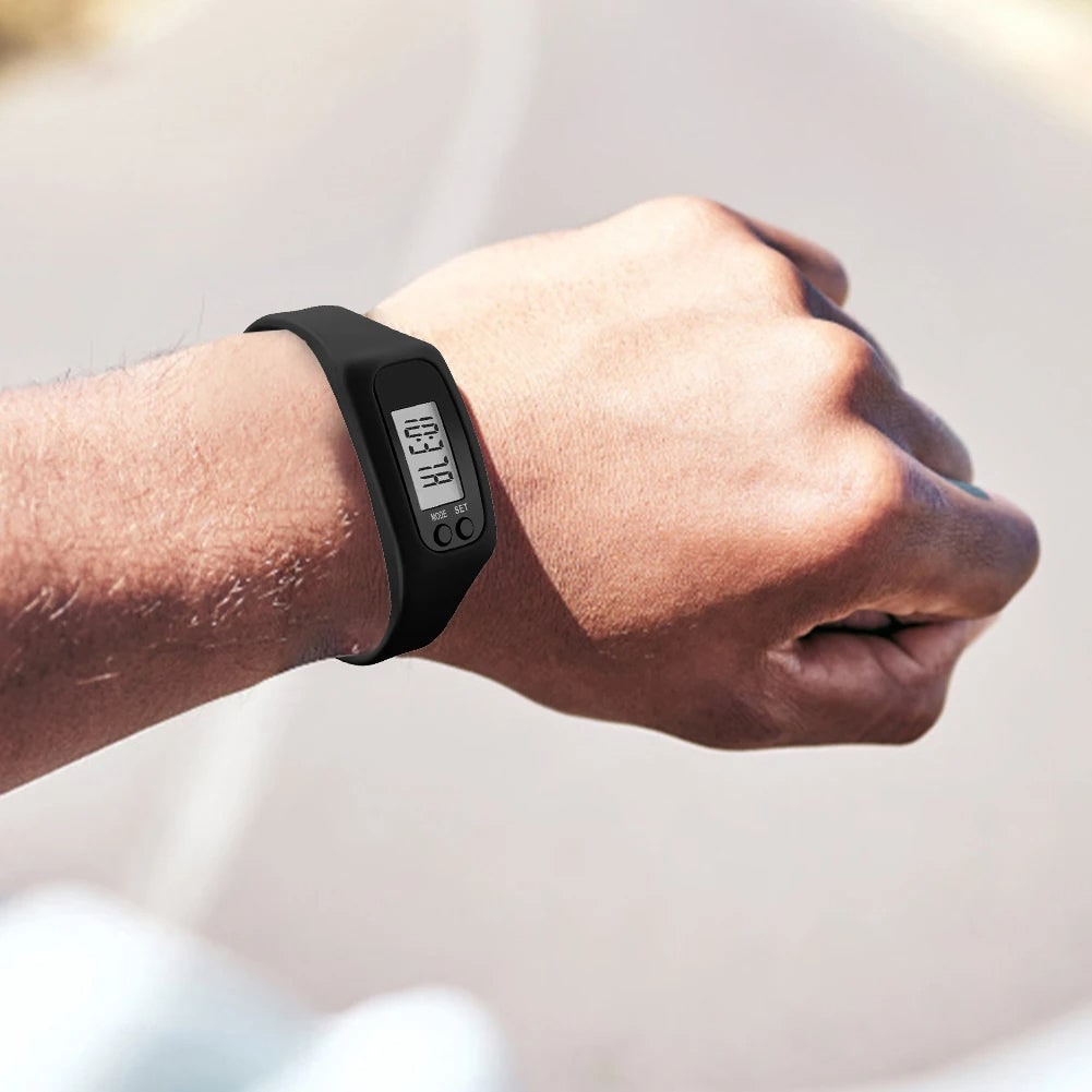 Step Counter Fitness Watch Digital Display Active Lifestyle - Image 2
