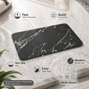 Stone Bathroom Mat Sets Non-Slip Quick Dry Design Bath Mat - Image 3