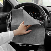 Streak-Free Microfiber Cleaning Cloths Home and Auto Use - Image 2