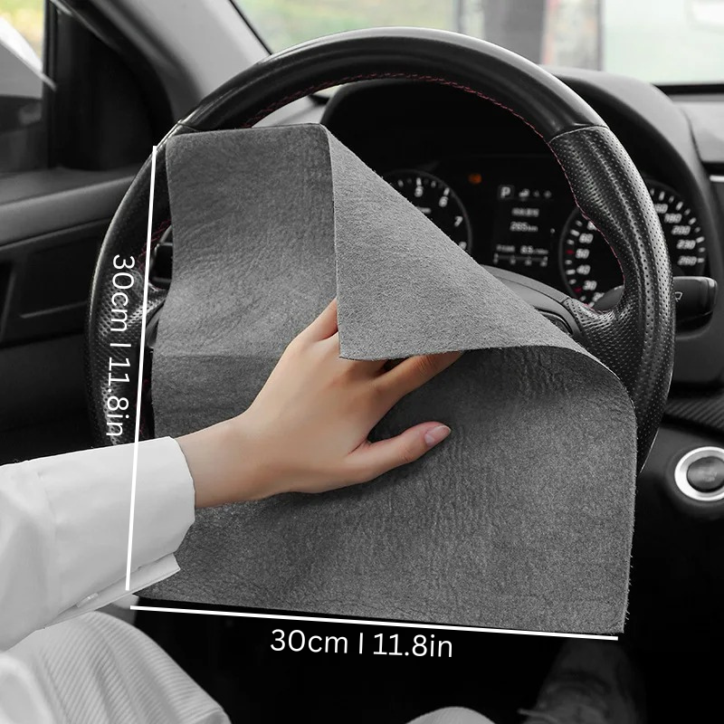 Streak-Free Microfiber Cleaning Cloths Home and Auto Use - Image 2