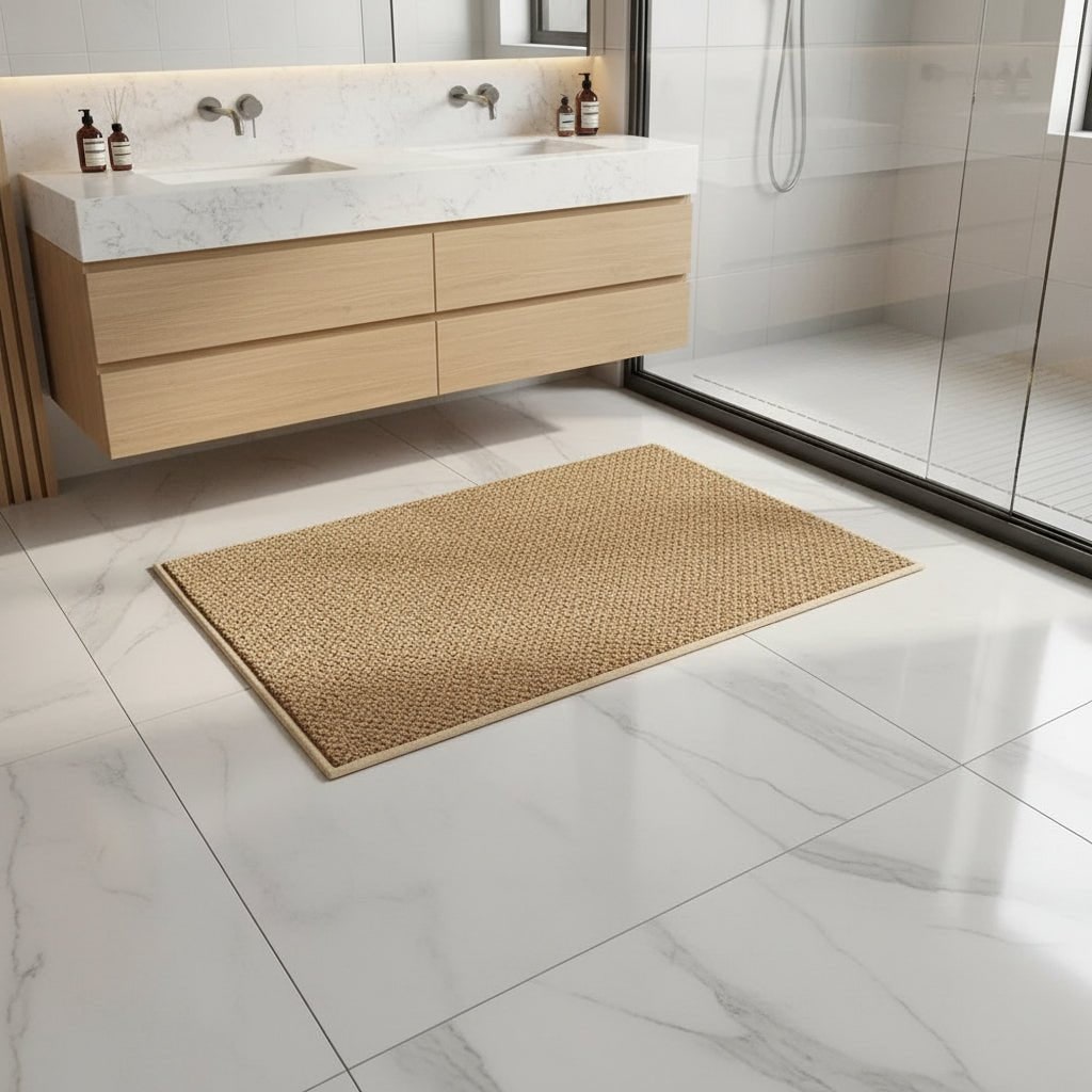 Stylish Absorbent Doormat Moisture Control Entryway or Bathroom - Image 4