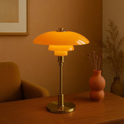 Table Lamp Glass Shade Modern Design Home or Office Use - Image 11