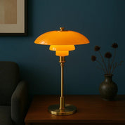 Table Lamp Glass Shade Modern Design Home or Office Use - Image 9