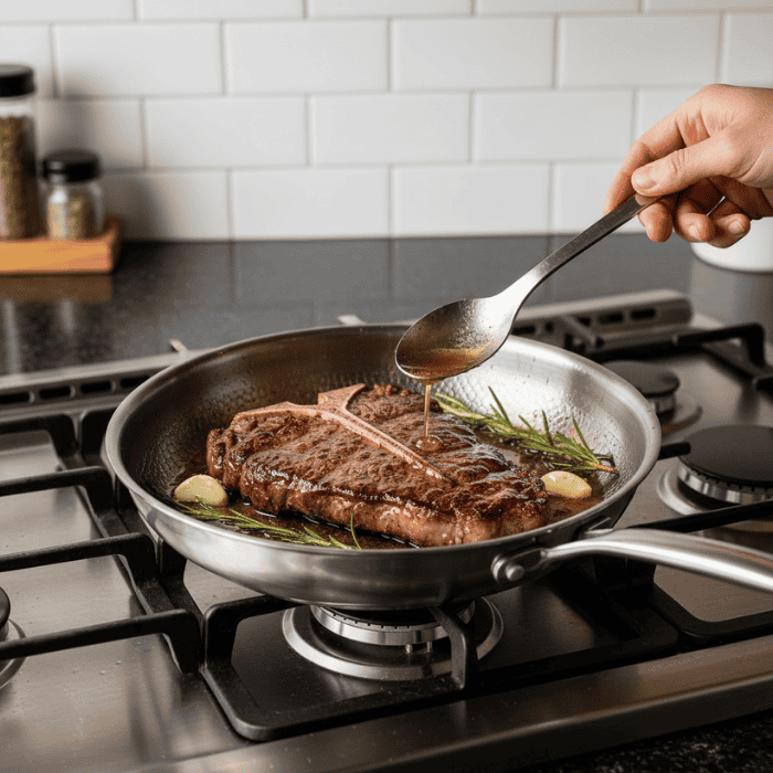 Titanium Non-Stick Frying Pan All Hob Types Durable Kitchen Cookware - Image 1