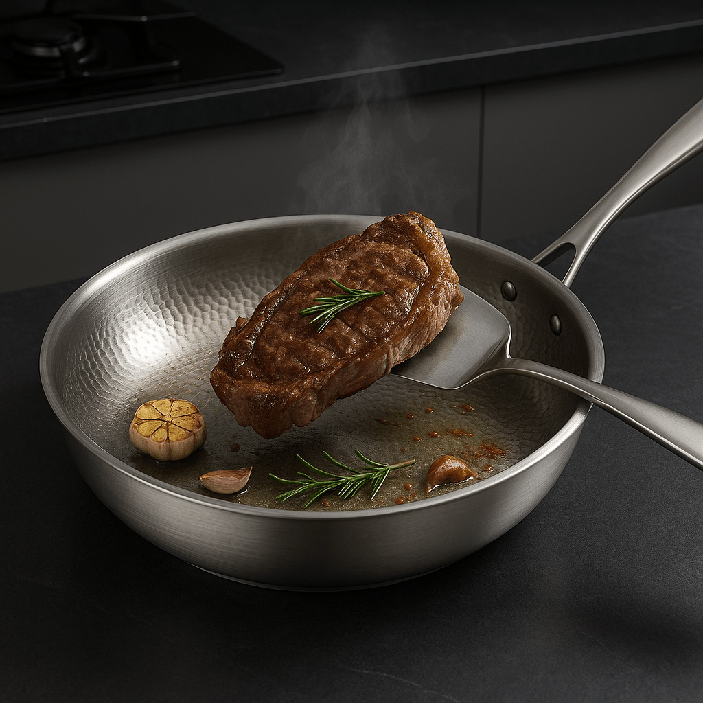 Titanium Non-Stick Frying Pan All Hob Types Durable Kitchen Cookware - Image 3