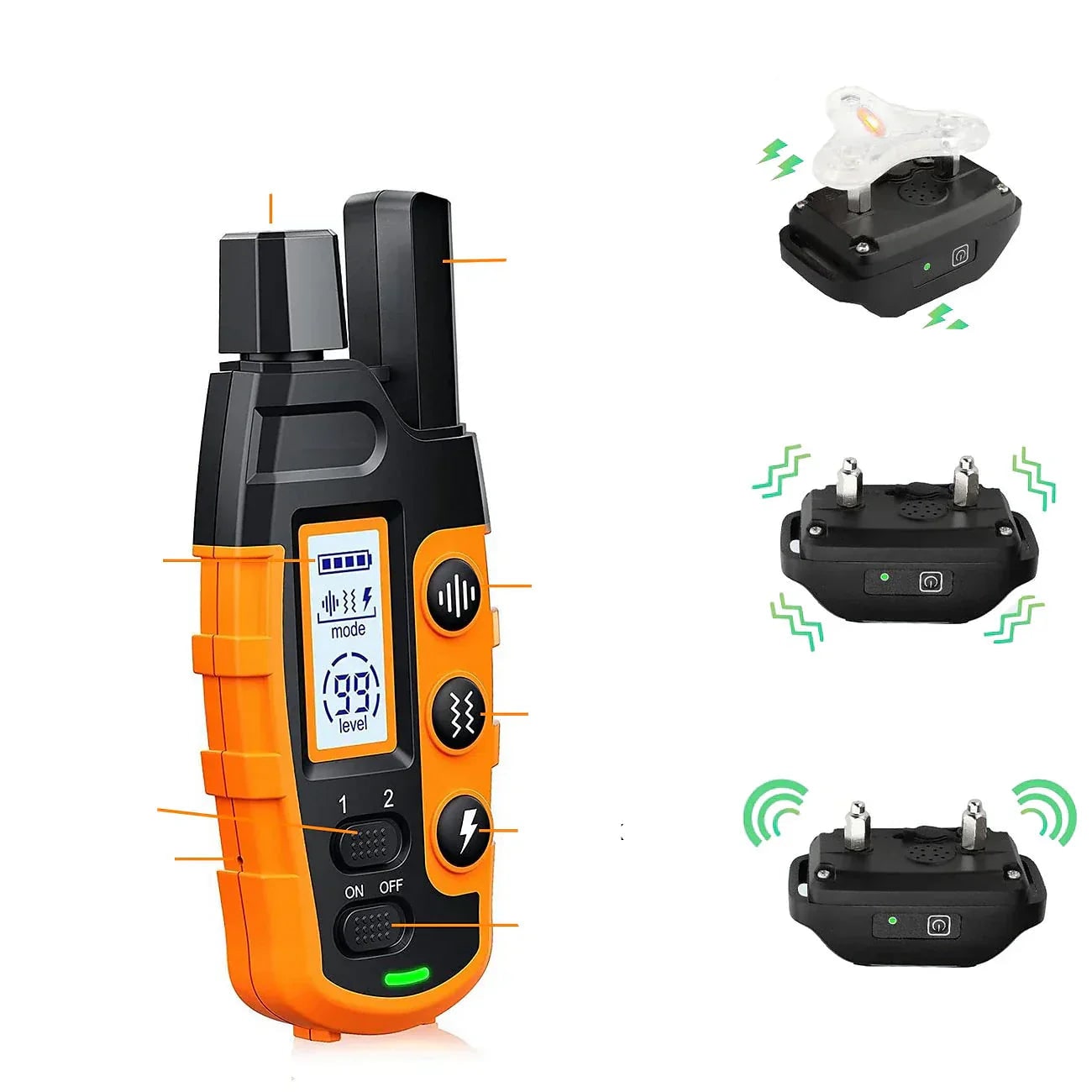 Training Collar Remote Rechargeable E-Collar - Image 1