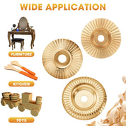 Tungsten Carbide Wheel Woodworking and Metalwork - Image 3