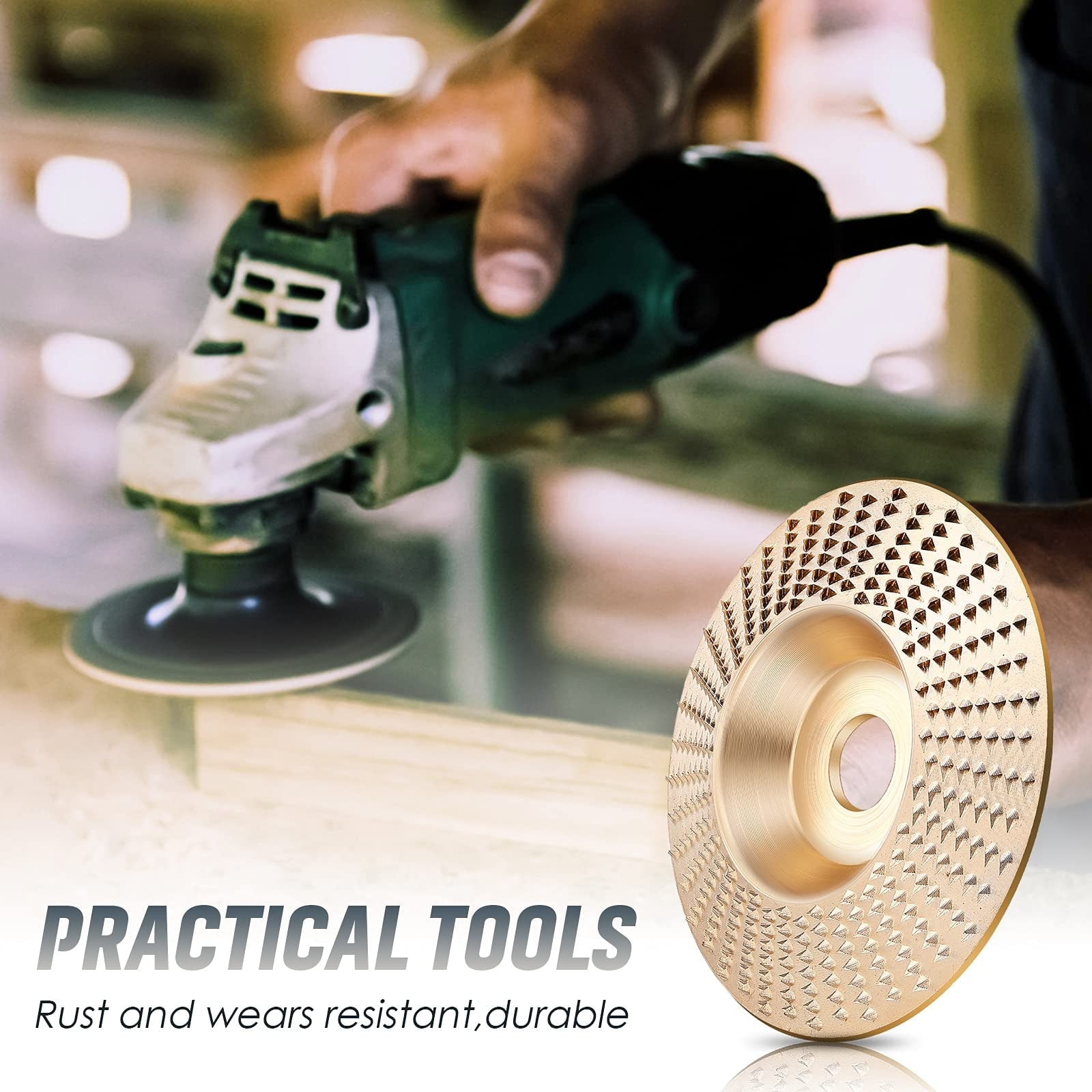 Tungsten Carbide Wheel Woodworking and Metalwork - Image 8