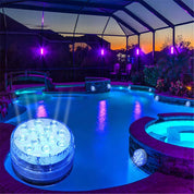 Underwater Pool LED Lights Remote Control Night Swimming Fun - Image 1