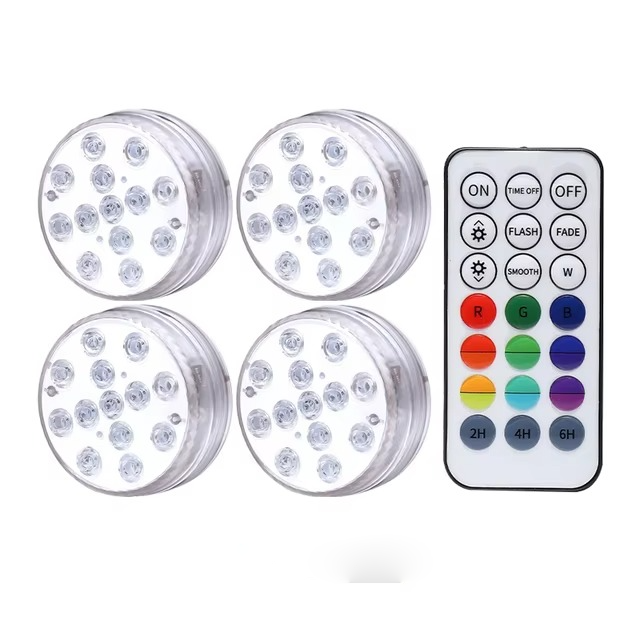 Underwater Pool LED Lights Remote Control Night Swimming Fun - Image 8