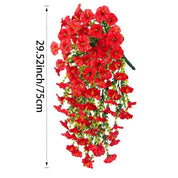 UV Resistant Artificial Hanging Flowers Outdoor Decor - Image 5