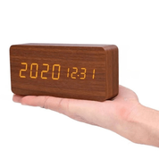 Wall Clock Digital LED Desk Clock Voice Control - Image 10