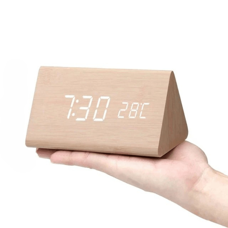 Wall Clock Digital LED Desk Clock Voice Control - Image 11