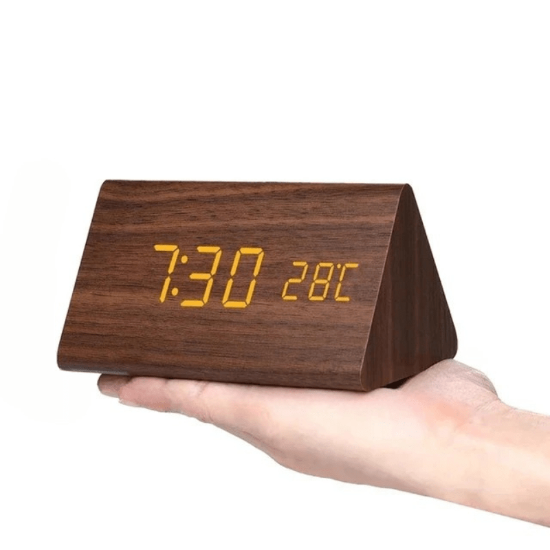 Wall Clock Digital LED Desk Clock Voice Control - Image 12