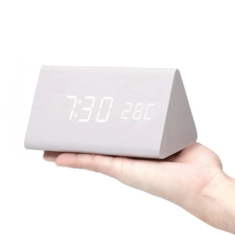 Wall Clock Digital LED Desk Clock Voice Control - Image 13