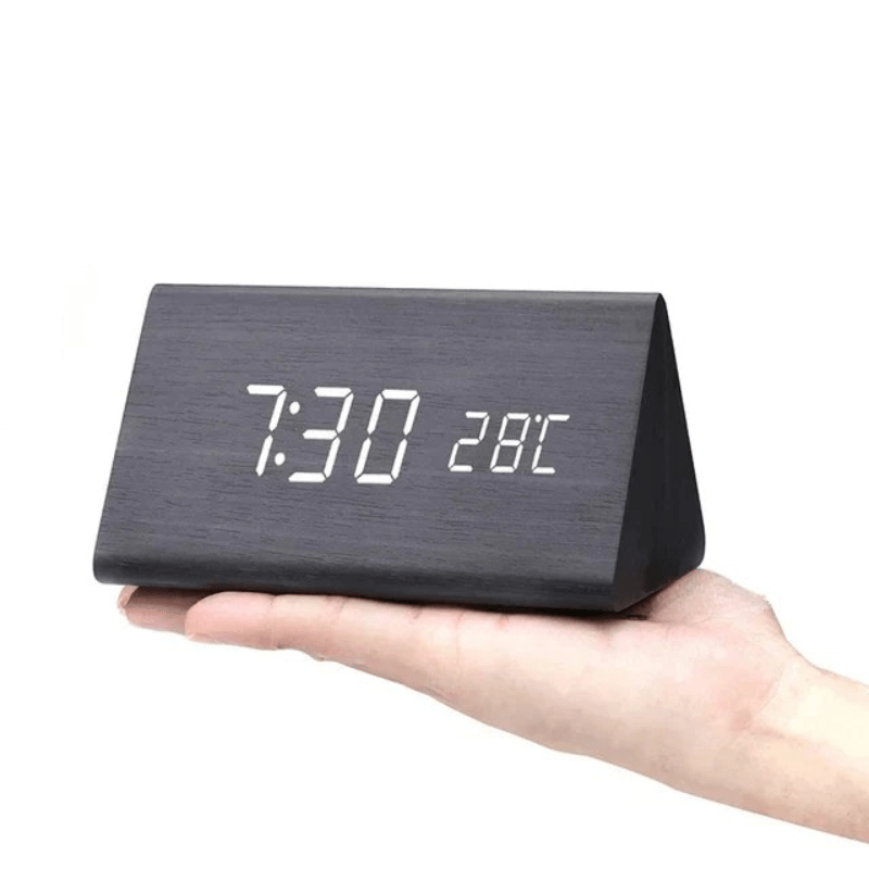 Wall Clock Digital LED Desk Clock Voice Control - Image 14