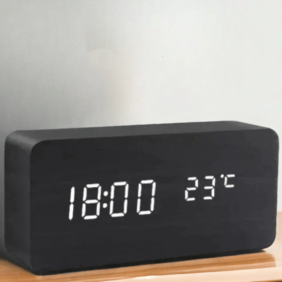 Wall Clock Digital LED Desk Clock Voice Control - Image 5
