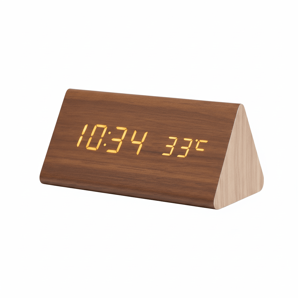 Wall Clock Digital LED Desk Clock Voice Control - Image 7