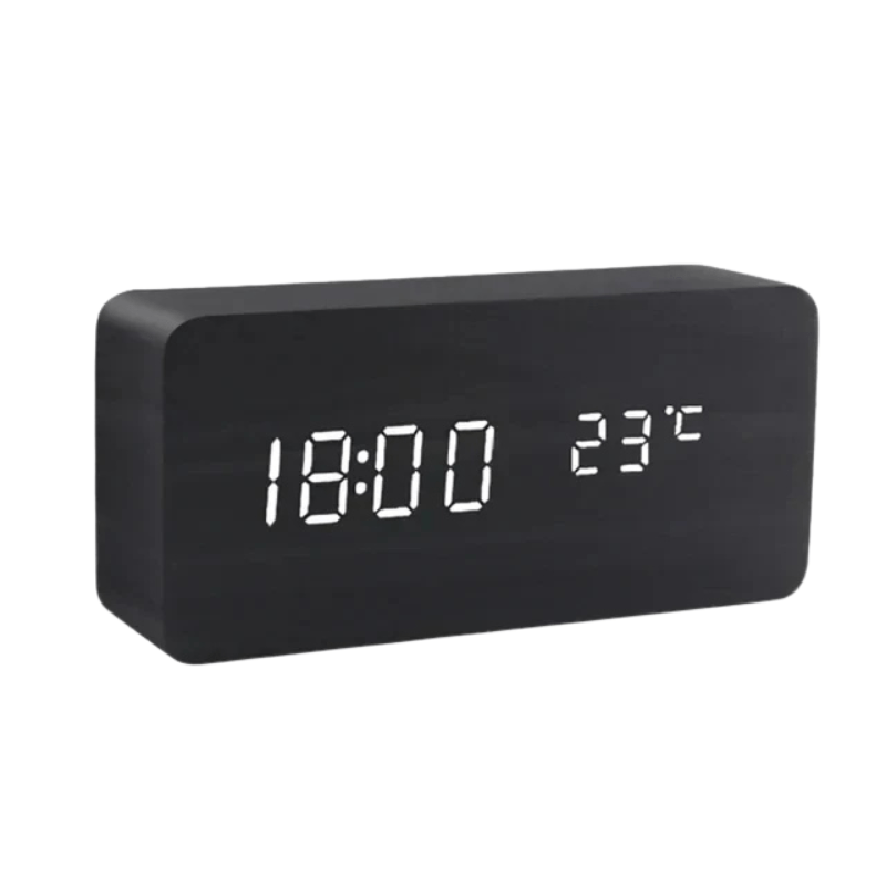Wall Clock Digital LED Desk Clock Voice Control - Image 8