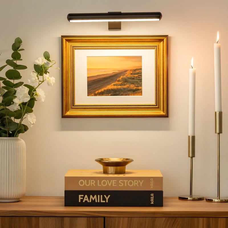 Wall Light Picture Light Cordless Modern Metal Art Lamp - Image 14