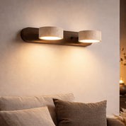 Wall Light Sconces Modern LED Travertine Indoor Luxury Lighting - Image 1