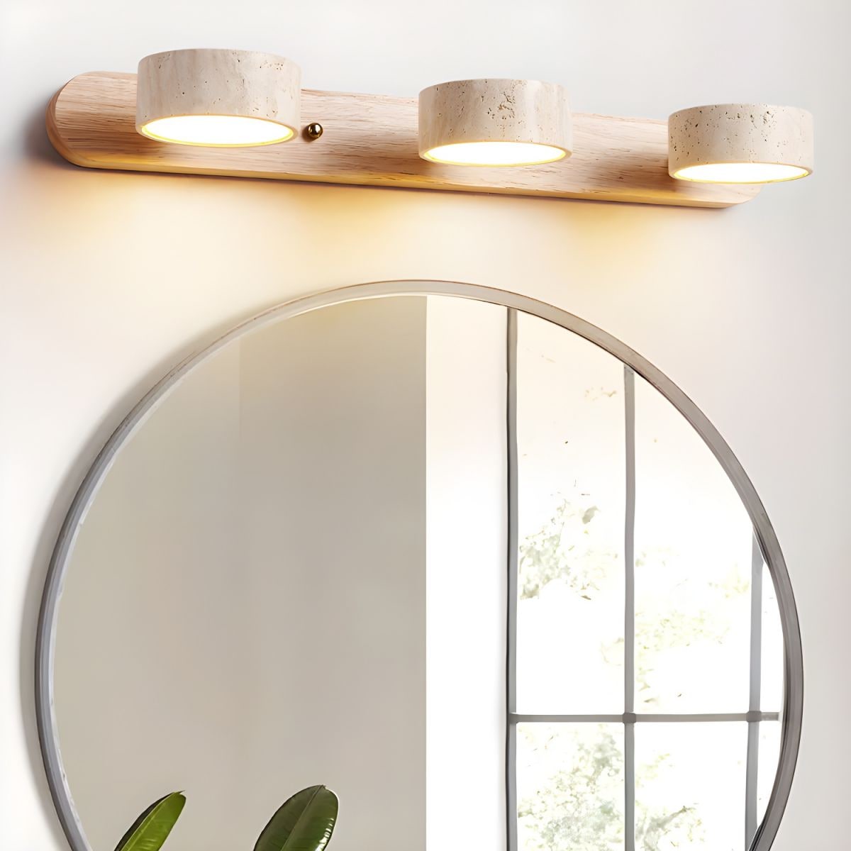 Wall Light Sconces Modern LED Travertine Indoor Luxury Lighting - Image 5