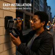 Weatherproof Key Safe Adjustable Code Home Security Storage - Image 9