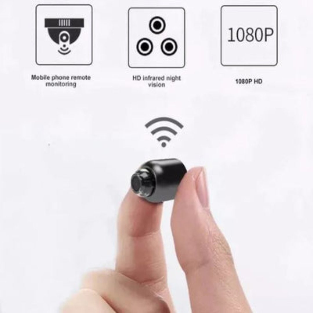 WIFI Security Camera 1080p HD Compact Design Home Monitoring - Image 3