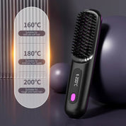 Wireless Hair Straightener Lcd Display & USB Charging Function - Image 5