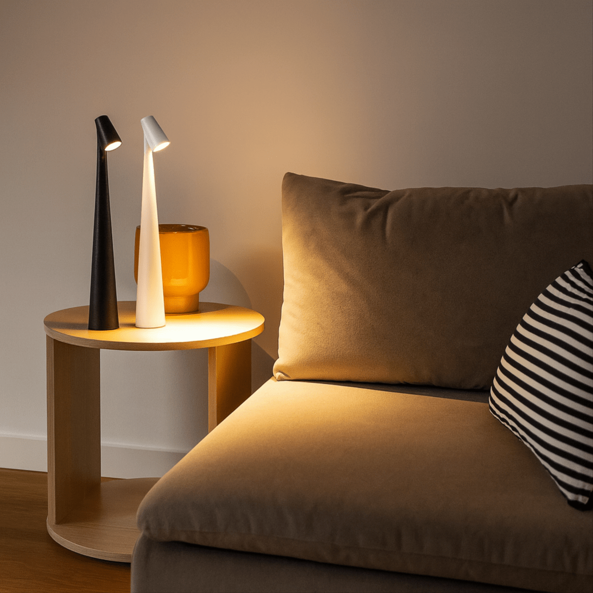 Wireless LED Table Lamp Dimmable Modern Design Warm White Light - Image 11