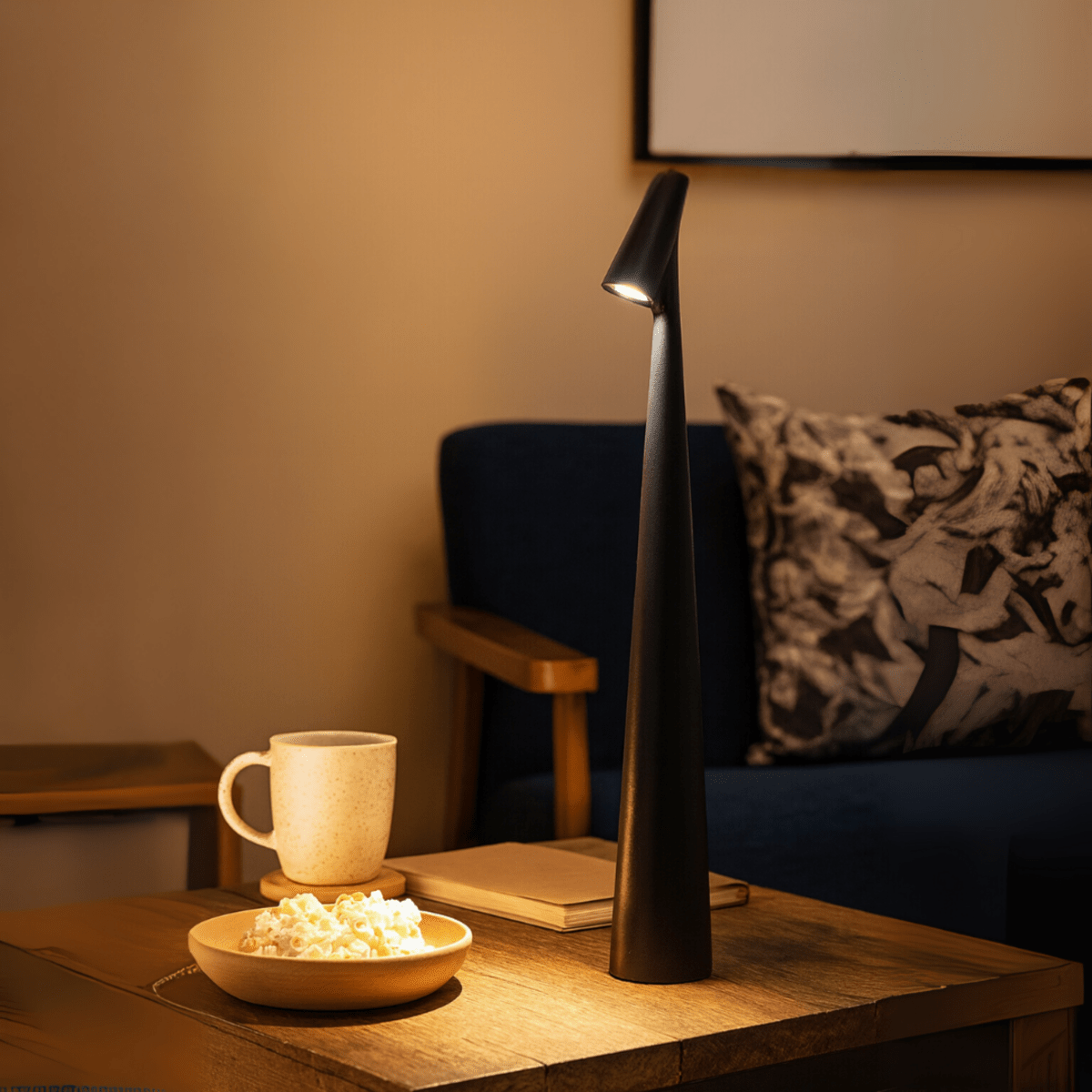 Wireless LED Table Lamp Dimmable Modern Design Warm White Light - Image 14