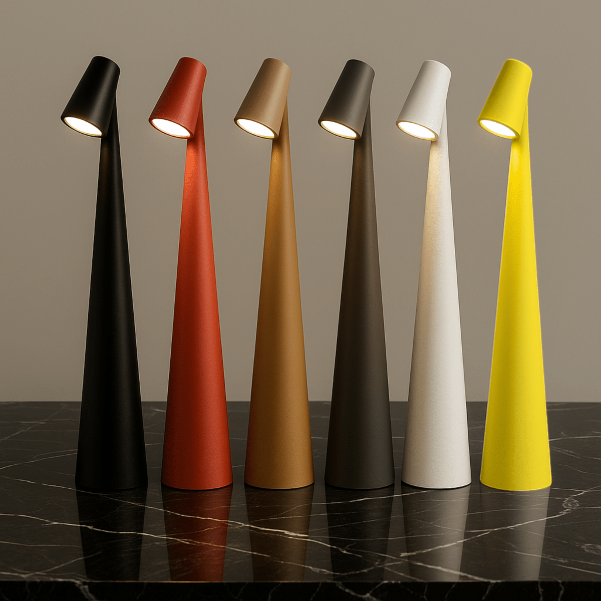 Wireless LED Table Lamp Dimmable Modern Design Warm White Light - Image 7