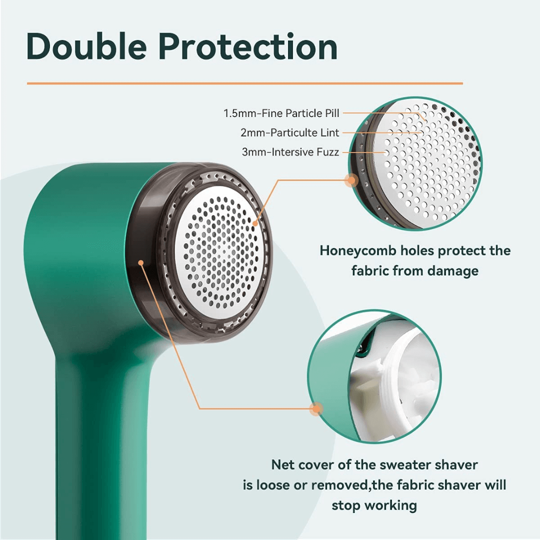 Wireless Lint Remover Clothes Portable Fabric Shaver Tool - Image 4