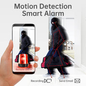 Wireless Magnetic Camera Live Feed Home Security Monitoring