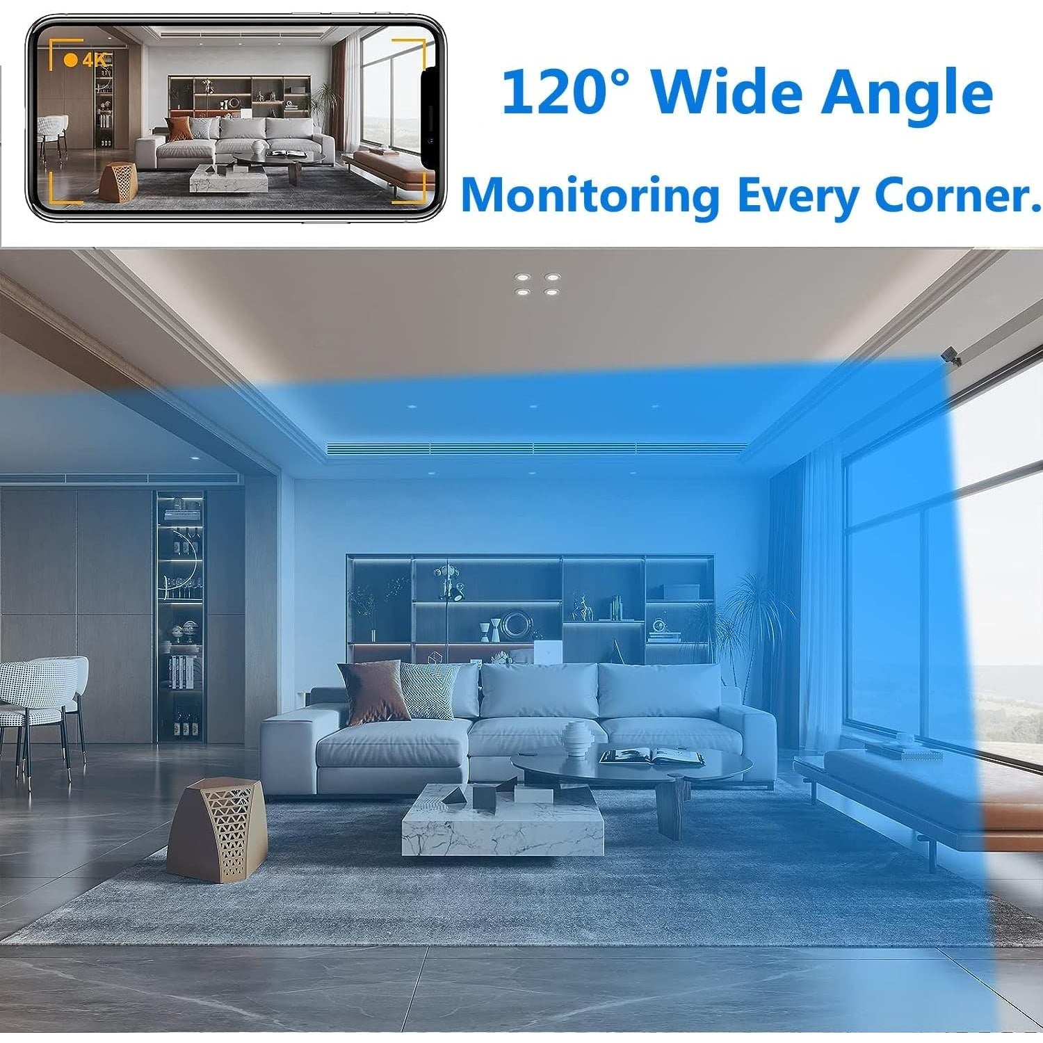 Wireless Security Camera Night Vision & Motion Detection - Image 2