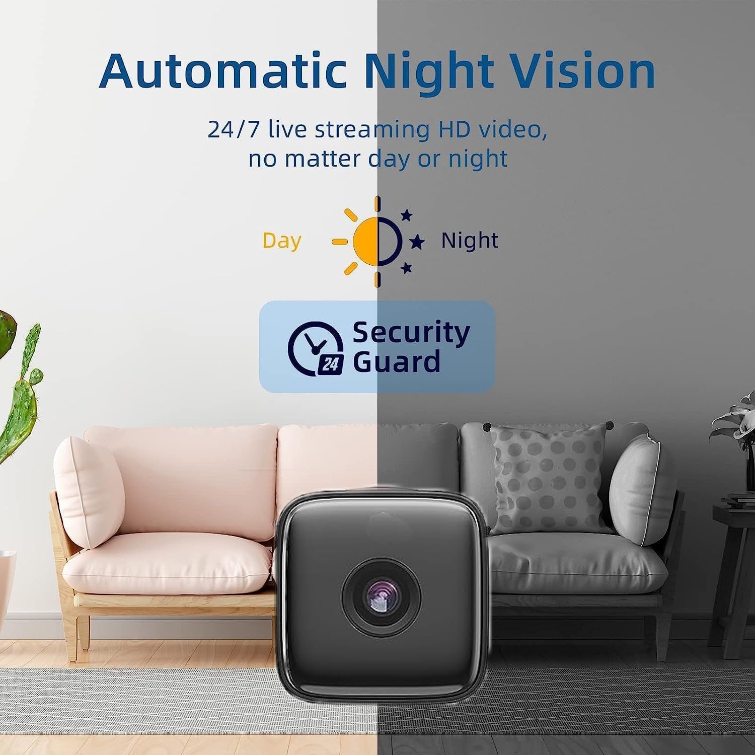 Wireless Security Camera Night Vision & Motion Detection - Image 3