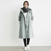Women's Trench Coat Overcoat Double-Breasted - Image 5