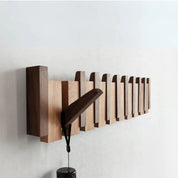 Wood Wall Hook Rack Elegant Home Organization Durable Design - Image 11