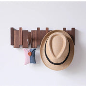 Wood Wall Hook Rack Elegant Home Organization Durable Design - Image 9