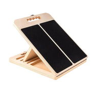 Wooden Slant Board Calf Stretching and Rehabilitation Exercises - Image 1