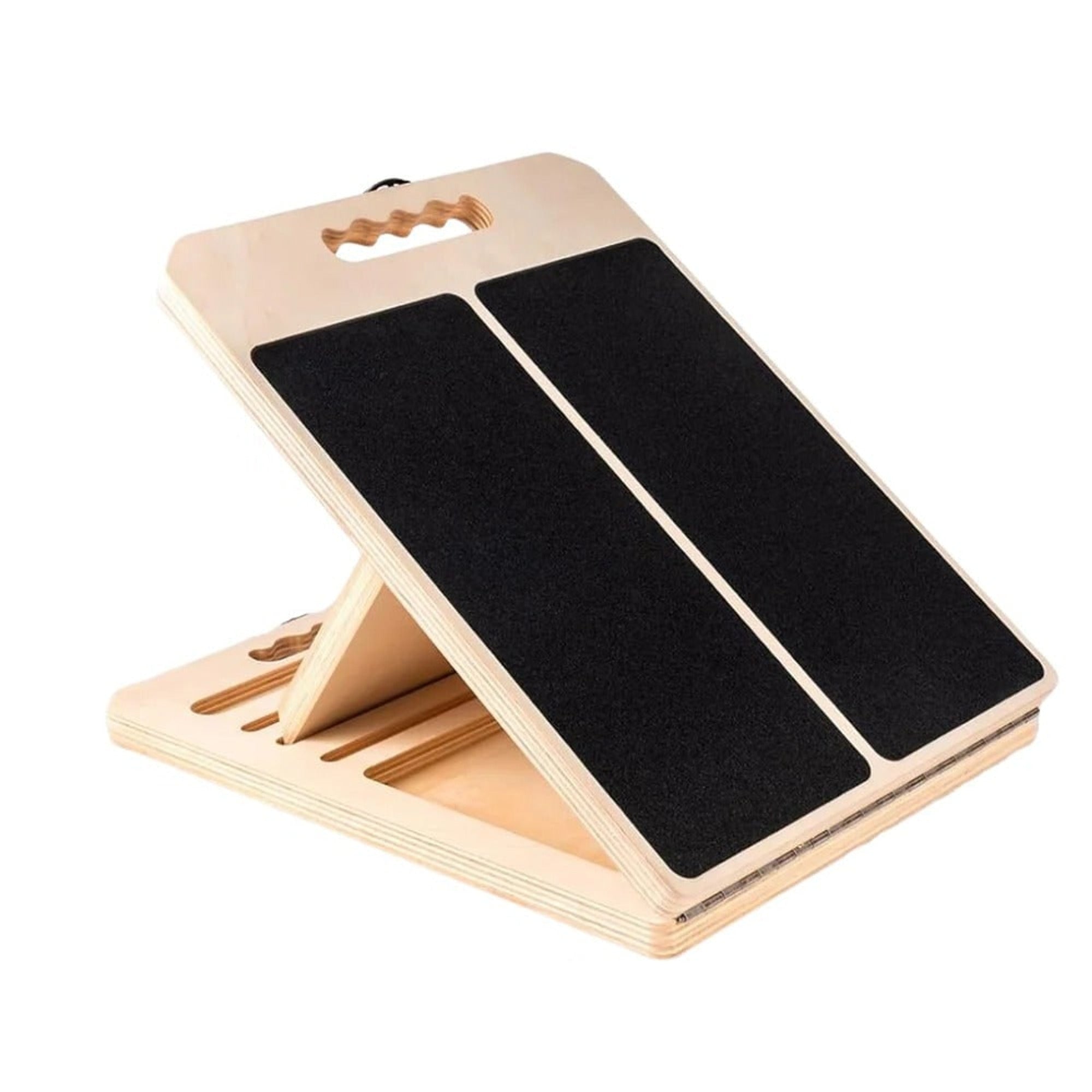 Wooden Slant Board Calf Stretching and Rehabilitation Exercises - Image 1