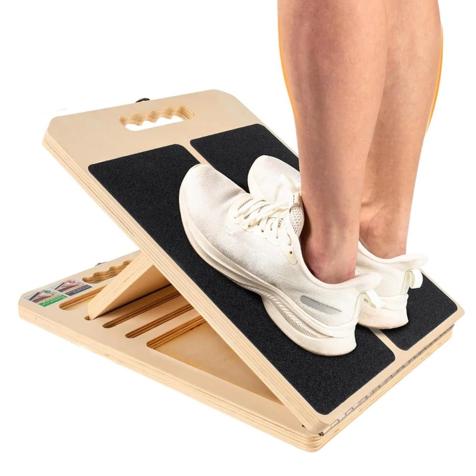 Wooden Slant Board Calf Stretching and Rehabilitation Exercises - Image 6